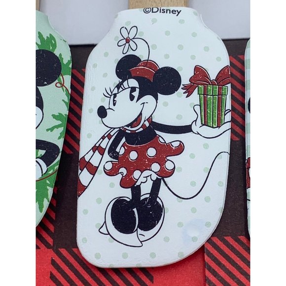 Disney Mickey & Minnie Mouse Christmas 4 Pack Mini Spatula Set - Picture 5 of 9